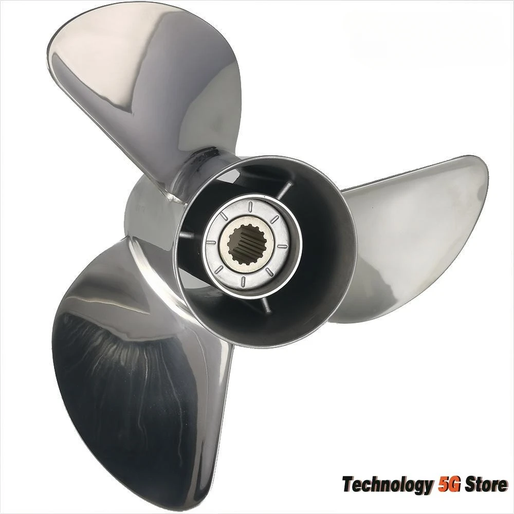 

Marine Stainless Steel Propeller for Yamaha 50-130HP 14X12-K 13.8X13-K 13 1/2X14-K 13 1/2X15-K 13X17-K 13X19-K 15 Tooth