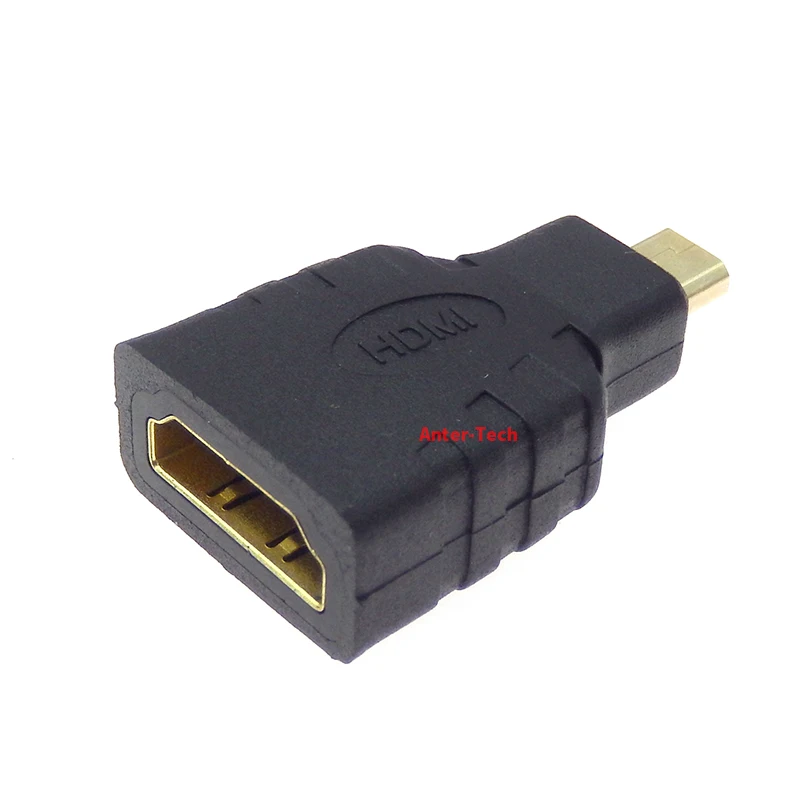 Micro HDMI Male To HDMI Female Converter Gold Plated Adapter Adapter For For PS3 HDTV HDMI Cable Extension Connector