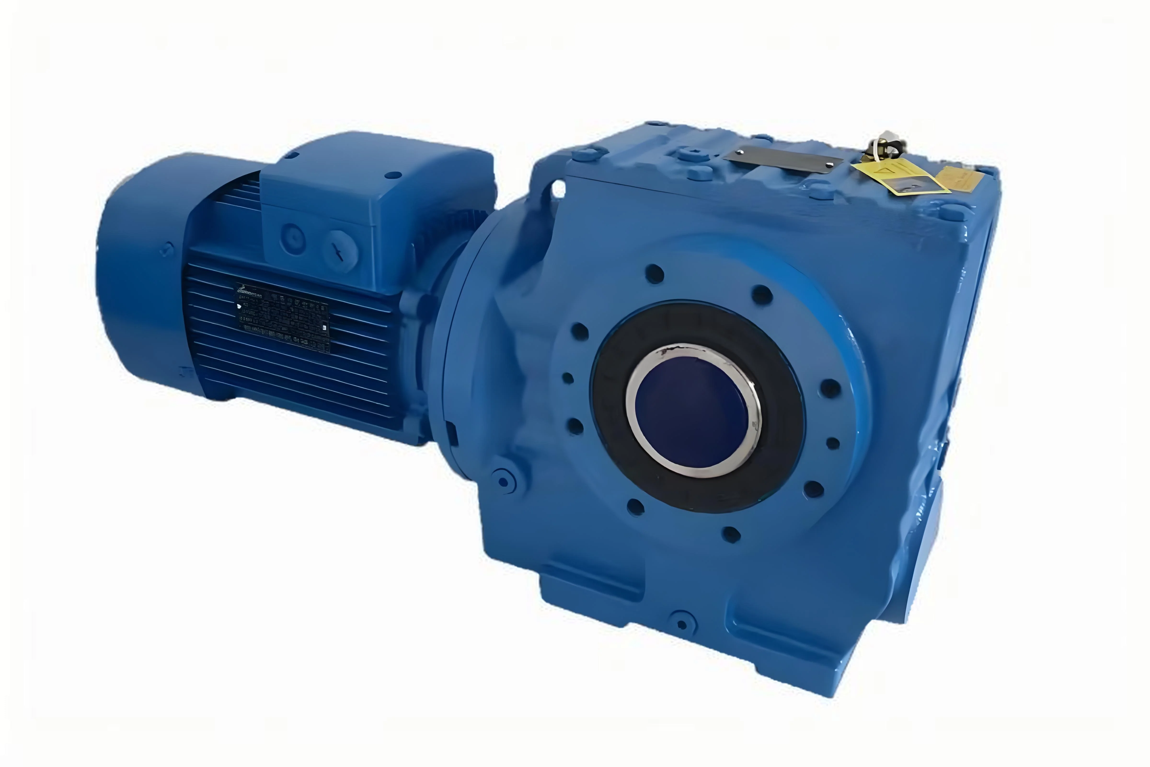 علبة تروس دودة حلزونية منخفضة الضوضاء SA37 0.55KW مخفض السرعة عالي الكفاءة لآلات الغزل