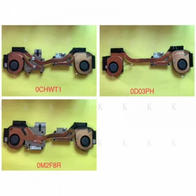 

C FOR Dell 7530 M7540 0HWCT1 0D03PH 0M2F8R AMD Heatsink Assembly