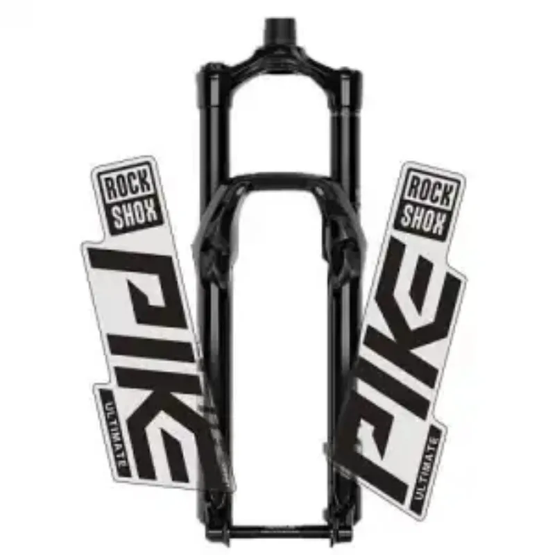 ملصق شوكة أمامي RockShox Pike لعام 2020 - ملصق شوكة مقاوم للماء للدراجة الجبلية مع دعم شفاف