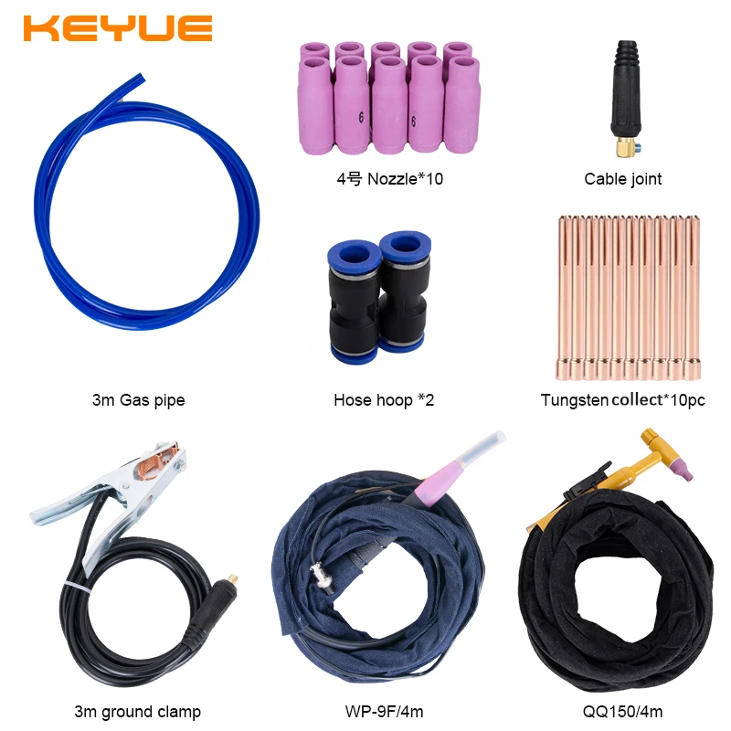 KEYUE Intelligent TIG-200G Multifunctional Cold TIG Welding Machine TIG/COLD/CLEAN/SMART/Au-Ag Pipe welding machine ARC welding