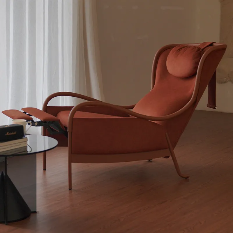 

Fabric living room bedroom single recliner light luxury ergonomic lazy leisure chair