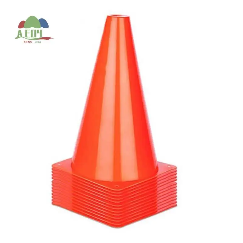 

AED4-15Pcs 9-дюймовые спортивные конусы Пластиковые конусы для футбола, баскетбола, тренировок в помещении и на открытом воздухе