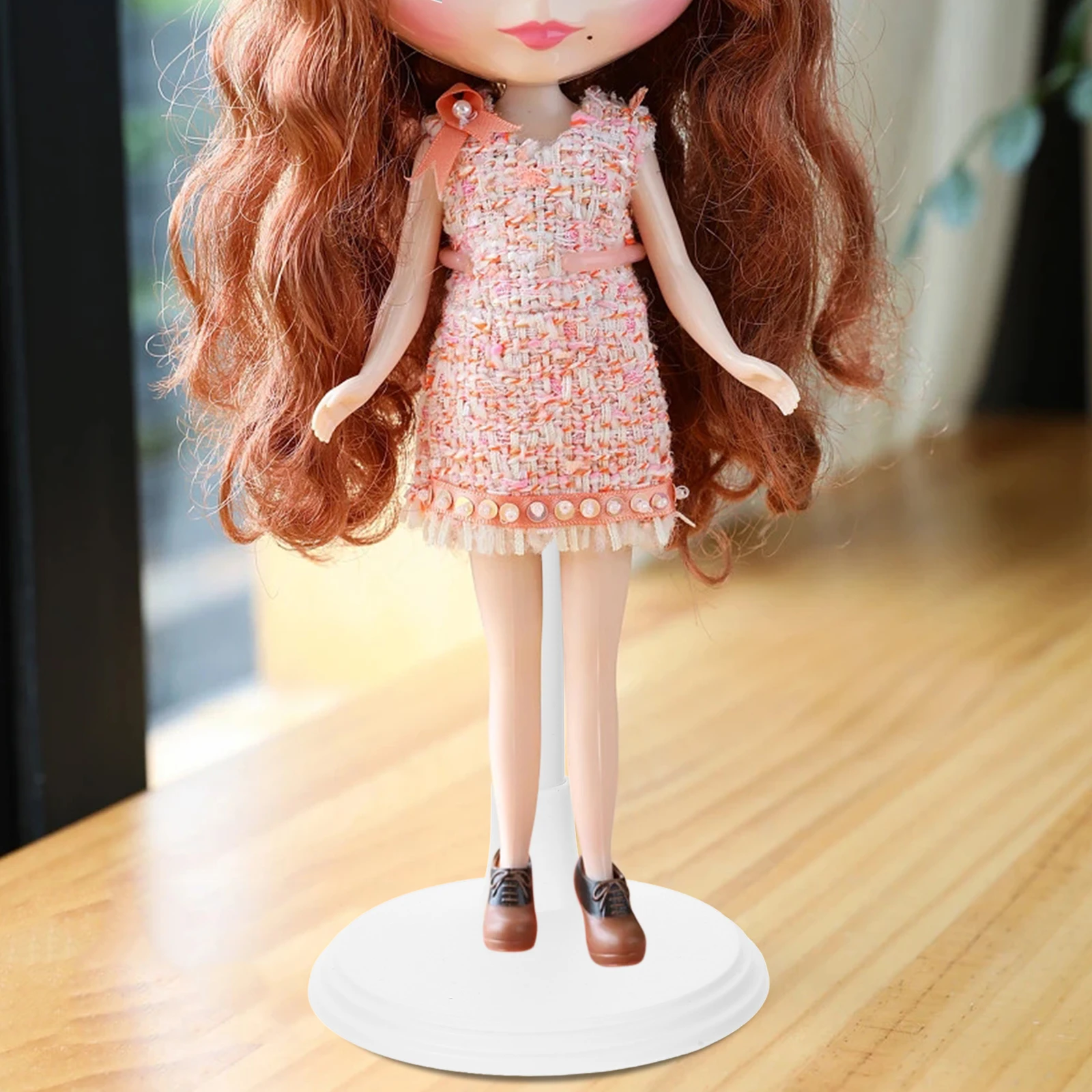 

Adjustable Stand Figurine Display Stand Accessories Puppet Holder for Figures Model Lightweight ABS Stainless