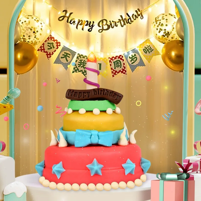 Jouer à la pâte outils Slime pâte à modeler 3 en 1 couleur argile gâteau crème glacée fabricant nouilles Machine bricolage moule Kit enfants Montessori éducation