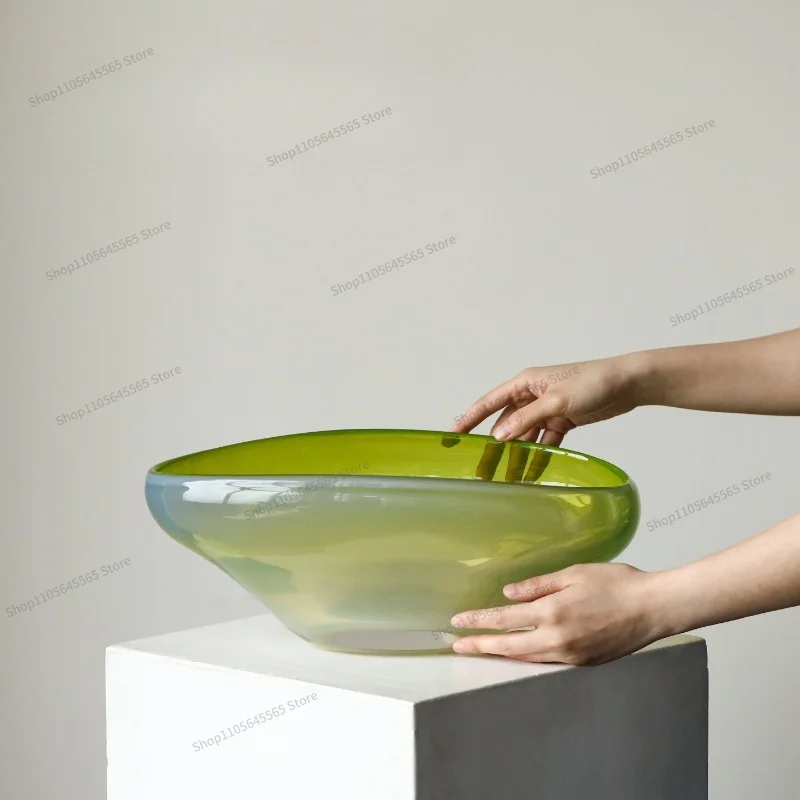 For Double Color Fruit Platter, Dining Table, Flower Arrangement, Modern Living Room, Coffee Table, Artistic Decoration
