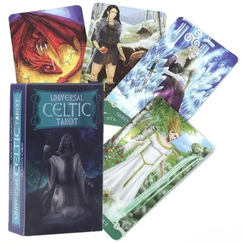 Universal Celtic Tarot Full English Guidance Divination Fate Oracle Card For Family Party Deck Board Game Card