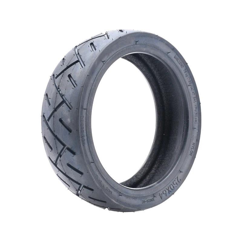 

250X64 Tubeless Tire For Xiaomi Mi 4 Ultra Electric Scooter Vacuum Tires 250X64 Non-Slip Spare Wheels Durable Easy Install