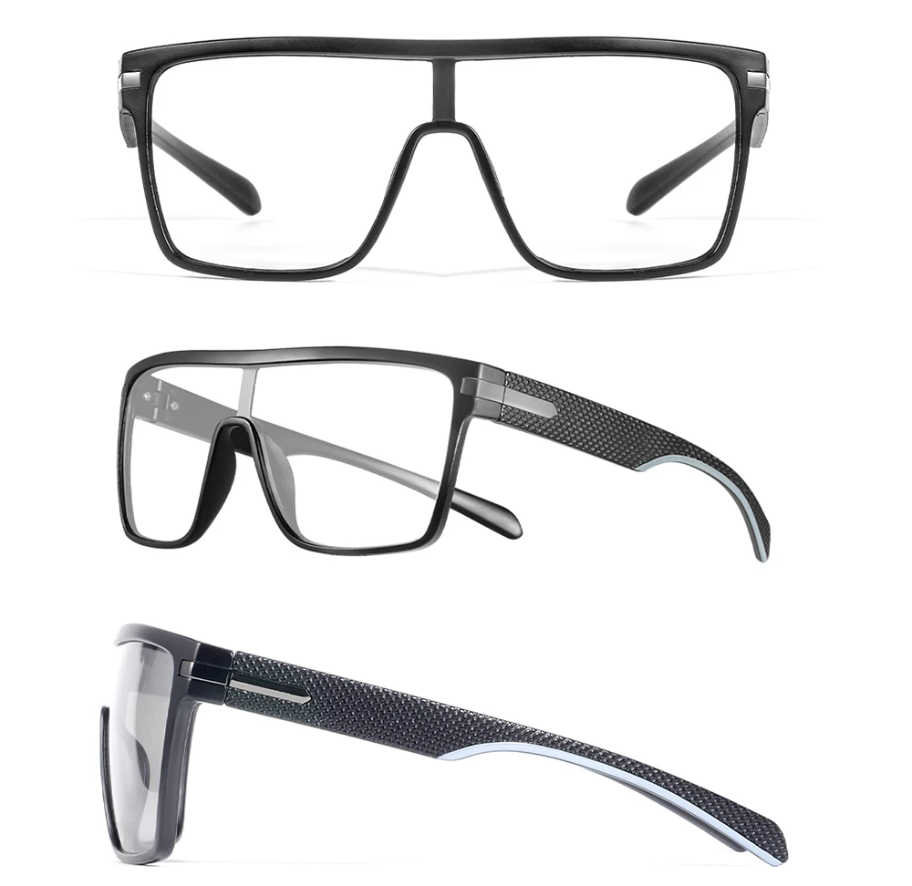 CRIXLAIS Mode Photochrome Polarisierte Sonnenbrille Männer Frauen Übergroße Sonnenbrille Männliche Nachtsicht Schutzbrillen UV400 – Detail 7