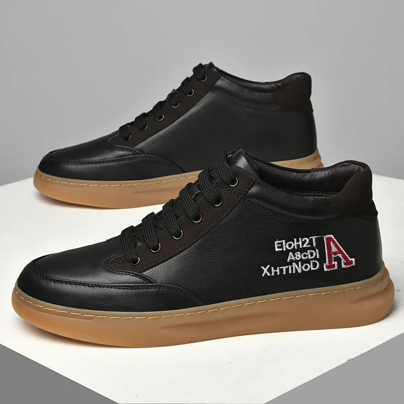 

Брендовые модные ковбойские ботинки, мягкие ботильоны, кожаные мужские прогулочные туфли с высоким берцем, уличные нескользящие походные ботинки, мужские винтажные стильные ботинки