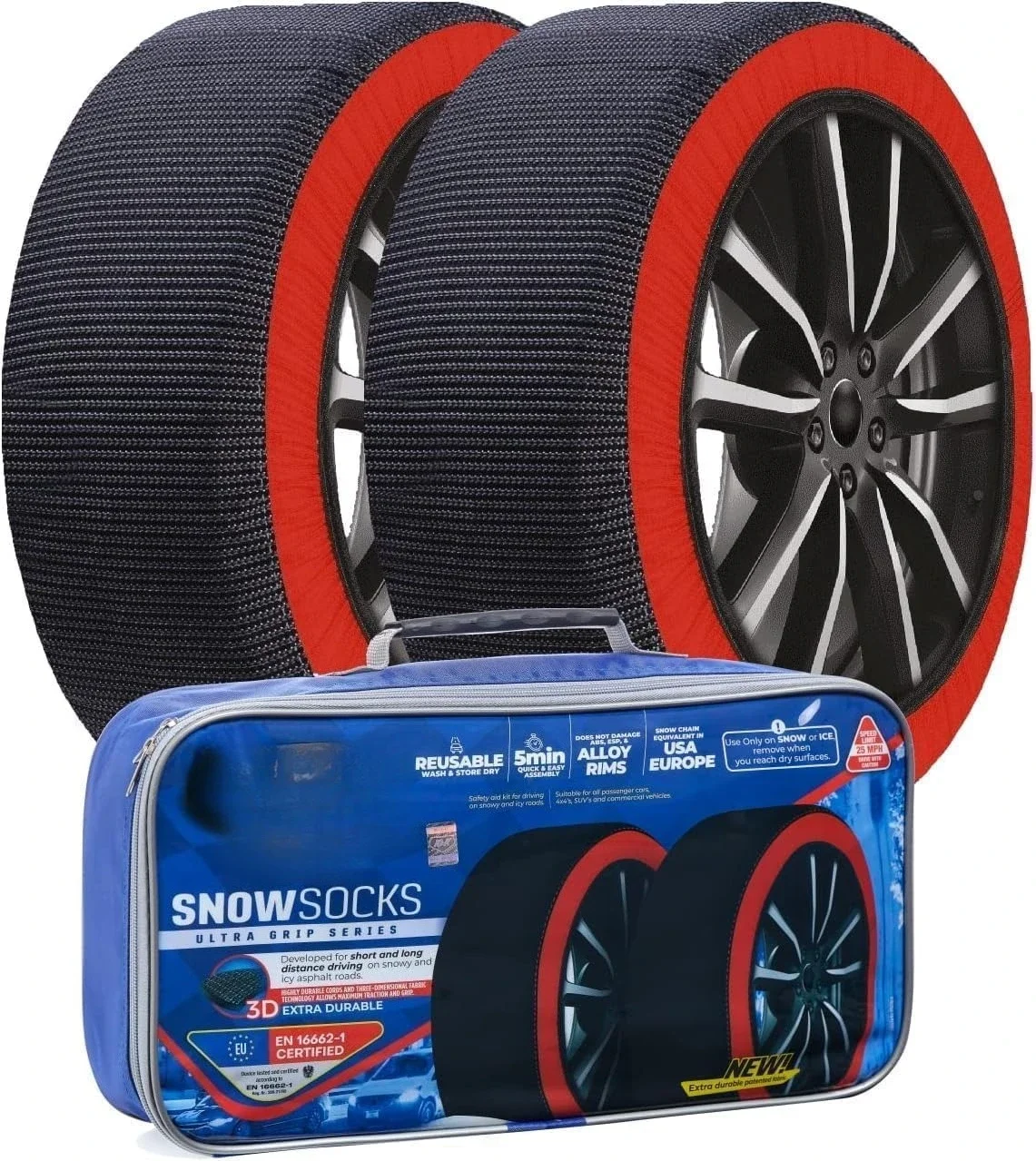 

Auto Accessories For Tire Snow Chain - Snow Traction Device For Bus Light Heavy Trucks SUVs Winter Emergency Accessory、、、.