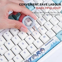 7-in-1 Computer Keyboard Cleaner Brush Kit Earphone Cleaning Pen For Headset Keyboard Cleaning Tools Cleaner Keycap Puller Kit 5