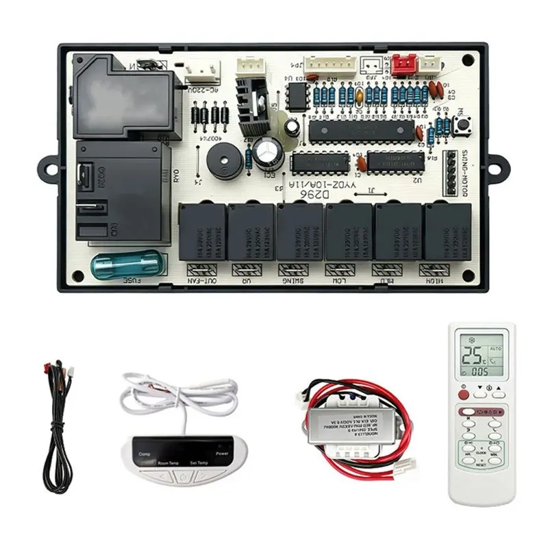 QD-U11A Control Board Universal For Wall-Mounted Air Conditioners Fixed-Frequency For Cooling And Heating Systems