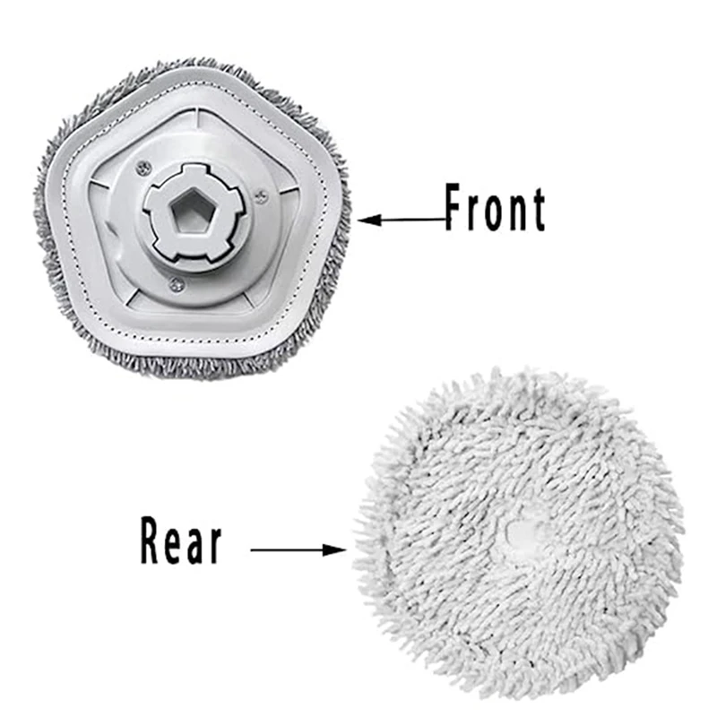 Mopping Cloth Washable Cleaning Cloth Holder Integrated Mopping Cloth For Dreame W10 Cleaning Robot Accessories