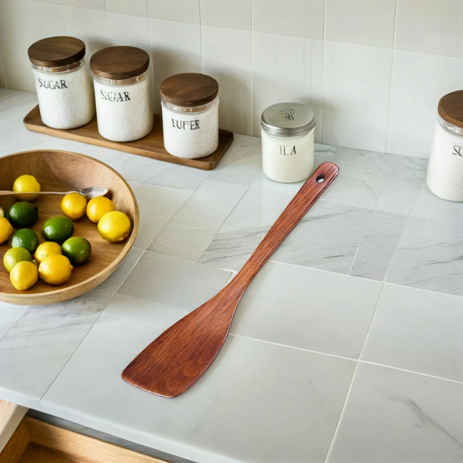Wood Non-Stick Pan Spatula Non-Stick Pan High Temperature Resistant Spatula Anti-Cracking Spatulas Nonstick Cookware For Kitchen