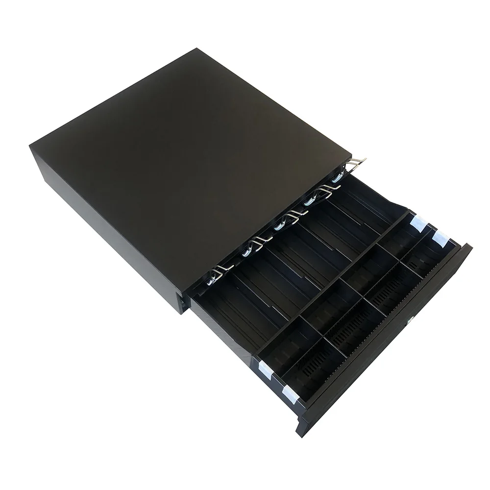 Locking Cash Box with Lock Money Box with Cash Tray Lock Safe Box with Key Money Saving