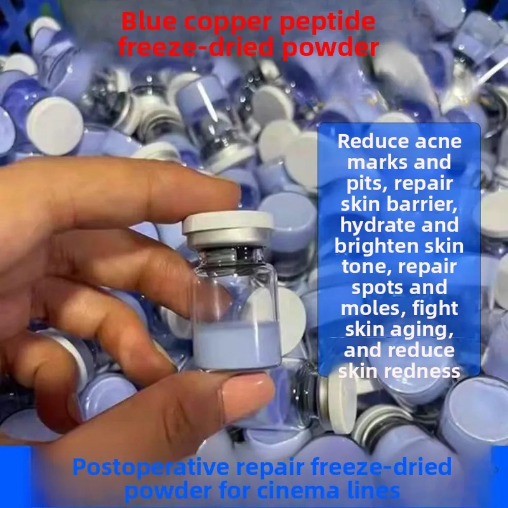 Copper Peptide Lyophilized Powder Set Brightening Repair Fade Marks Improve Dull Skin