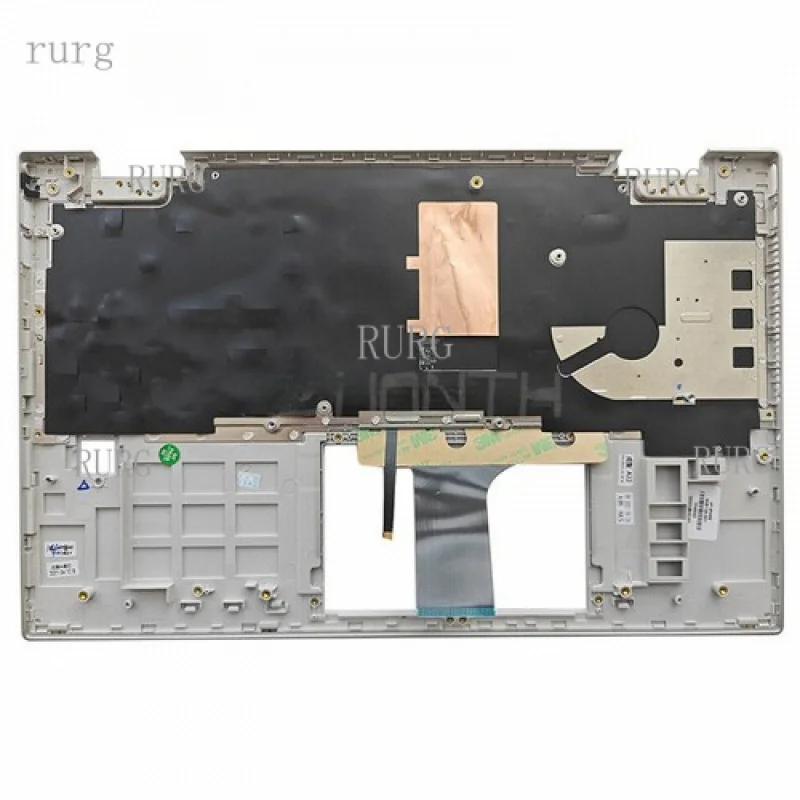 L  New For HP Pavilion X360 15-ER Palmrest with Backlit Keyboard Silver M45130-001
