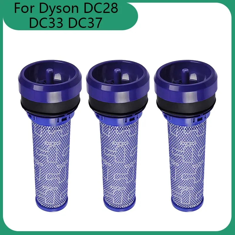 Filter For Dyson DC28 DC33 DC37 DC39 DC41 DC53 Vacuum Cleaner Spare Parts Accessories Replacement Washable Barrel Pre-filter