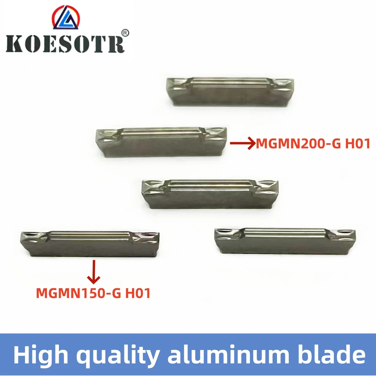 MGMN200-G H01 Aluminum Turning Tool Insert Copper and Aluminum Processing CNC Grooving Aluminuml Cutting Tool MGMN200-G H01