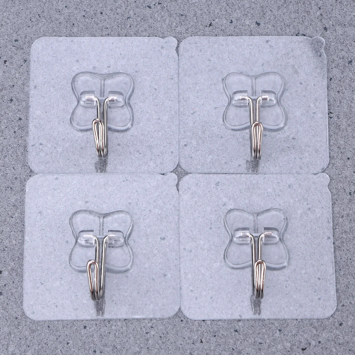 

5pcs Suction Hooks Strong Suction Capability Heavy Duty Shower Bath Without Punching Easy Install Glass Tile Mirror Stainless