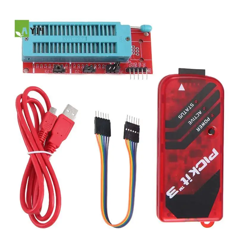 AY14 -PICKIT3 Programmer Universal PIC ICD2 Pickit 2 PICKIT 3 Programming Adapter Seat
