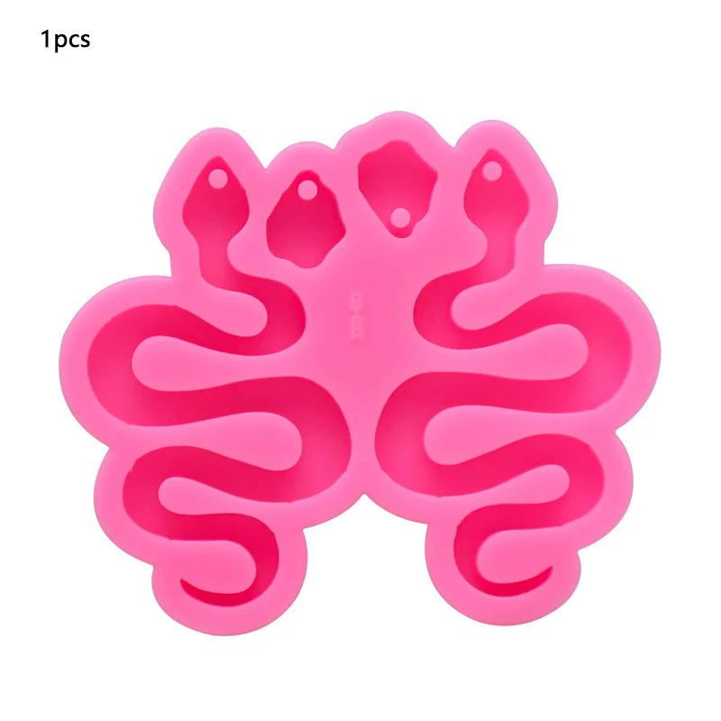 Cross shapes Earrings Resin Mold, Snake Silicone Craft Molds, Bear Mould To for Epoxy Resin Jewellery Making