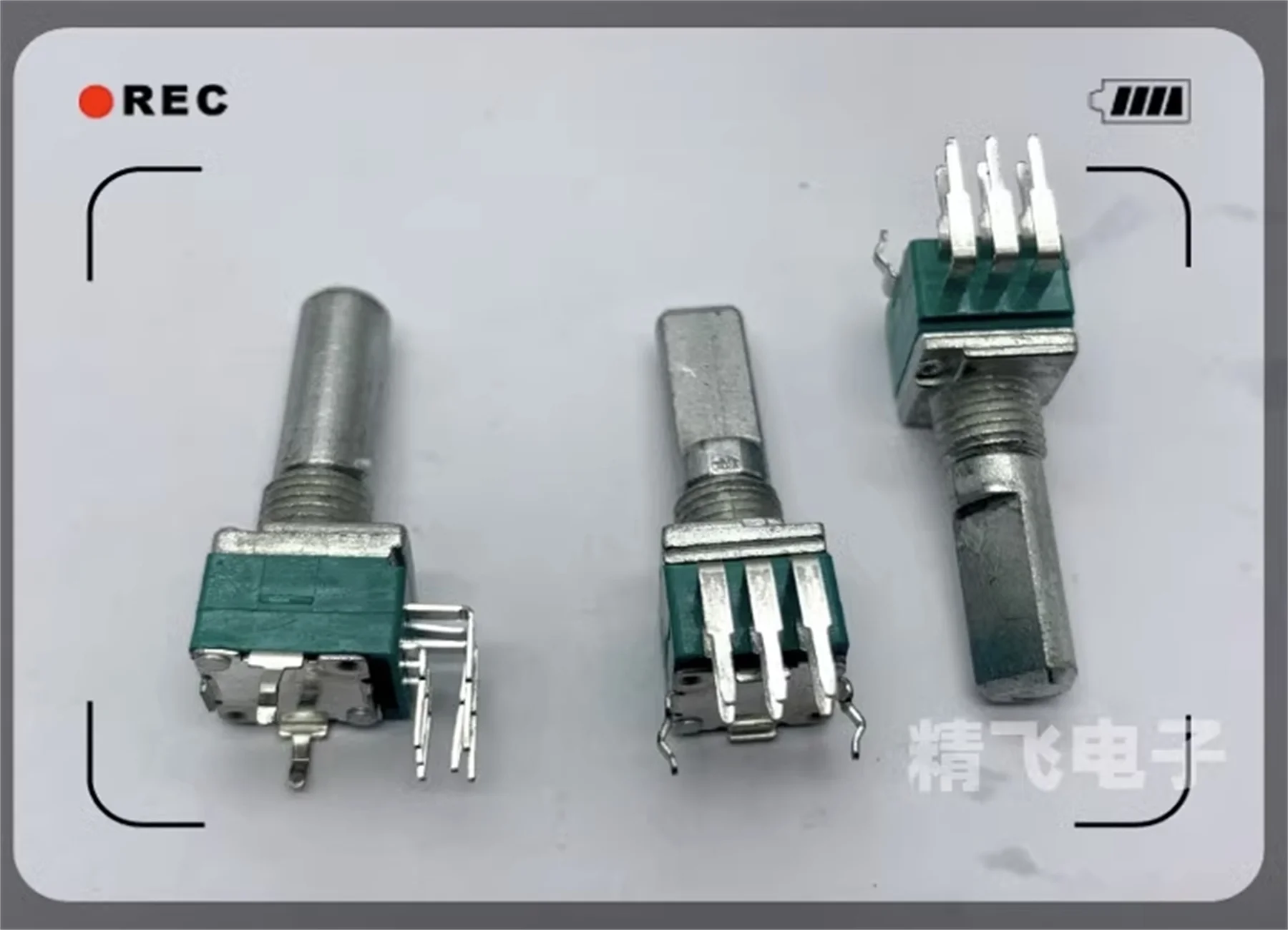 5 PCS high-quality RK09 precision dual potentiometer B20K shaft length 20MM half shaft with midpoint