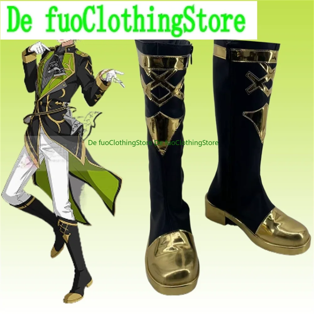 

DefuoClothing Saegusa Ibara, ансамбль со звездами, обувь для косплея, ботинки, игра в стиле аниме, ролевая игра, реквизит для Хэллоуина, обувь, ботинки