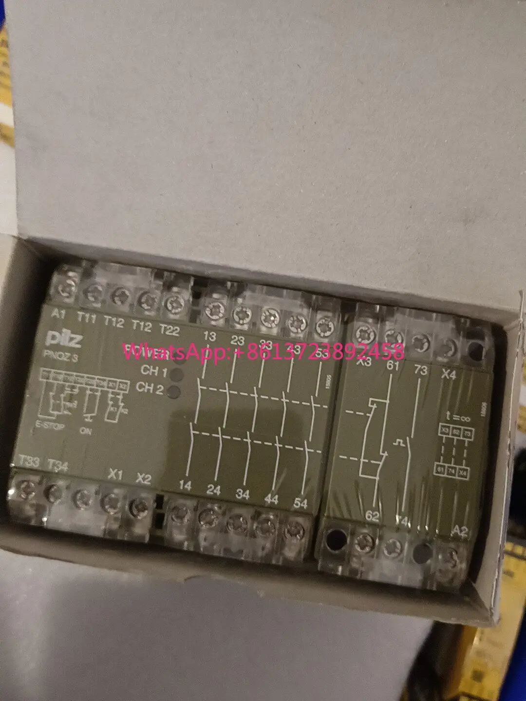 Pilz 474894 safety relay in stock