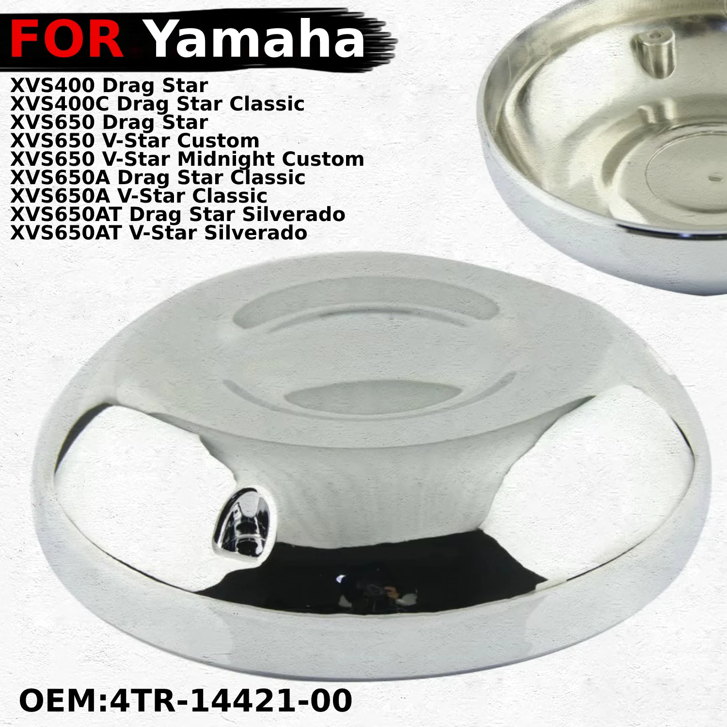 

Motorcyle Air Filter Intake Air Cleaner Element For Yamaha XVS400 Drag Star XVS650 V-Star Custom OEM:4TR-14421-00 Accessories