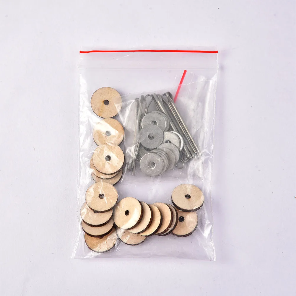 

20 Sets Wooden Joints Accessories for Stuffed Animal Craft Flexible Making DIY Gifts Rotate Limbs Bear