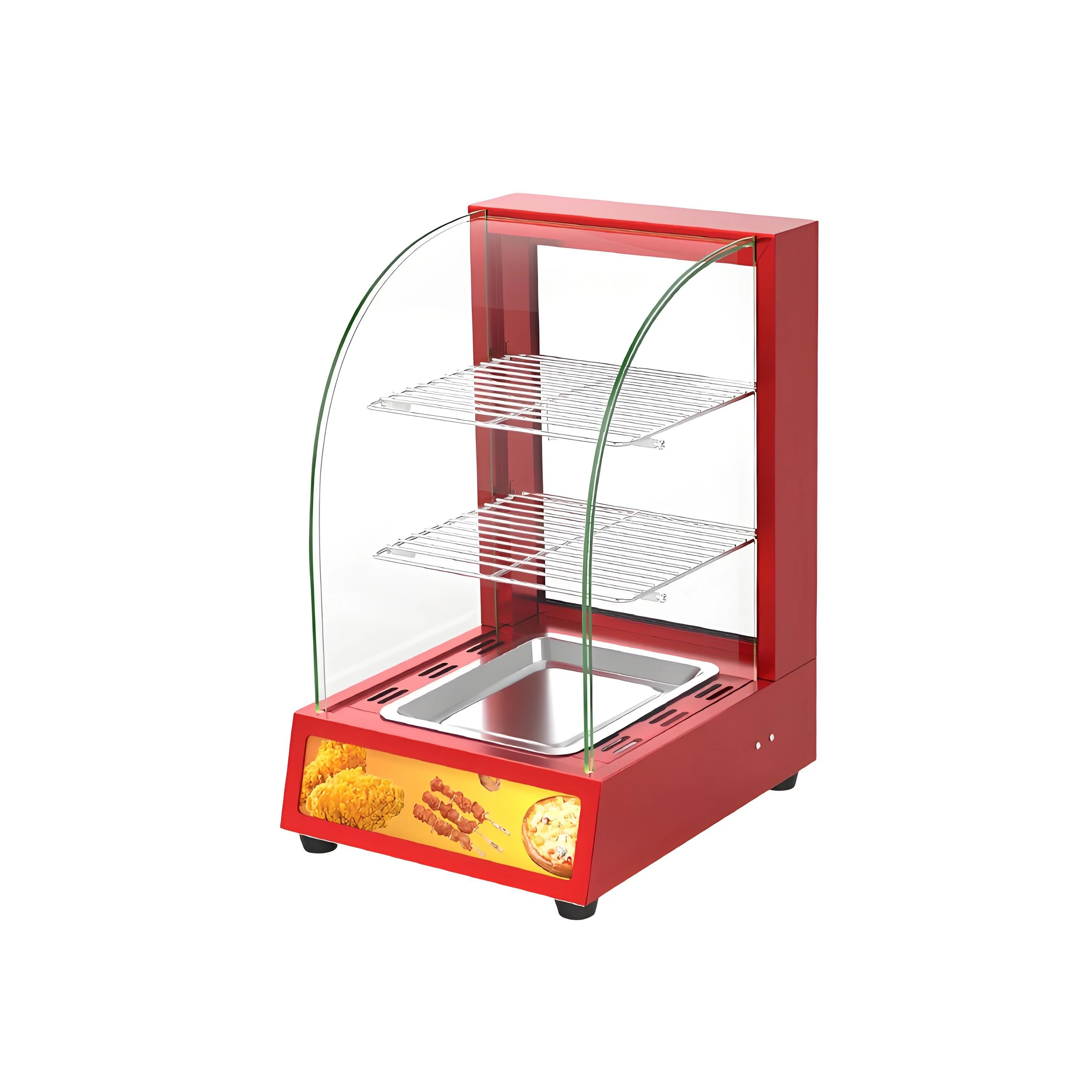 

Commercial Kitchen Equipment Heating and Warming Display Cabinet Table Top Warmer Display Warming Showcase Snack Machine