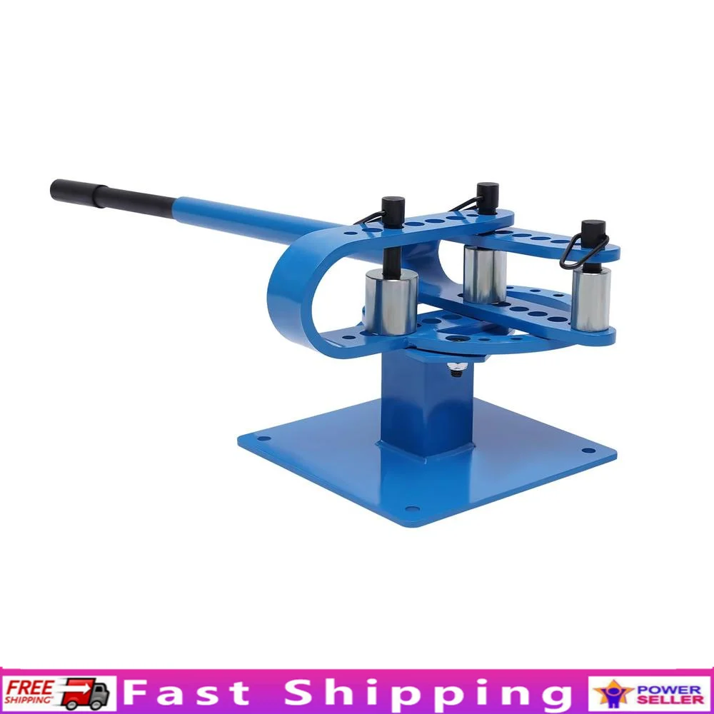 طقم ثني الأنابيب المدمجة شديدة التحمل مع 7 قوالب 1-3 بوصة أنابيب معدنية Bendingo