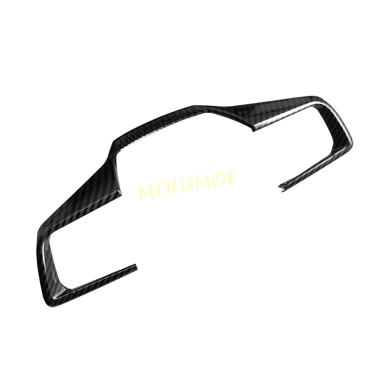 Carbon Fiber Look Car Interior Steering Wheel Button Frame Trim For 2025 2026 Nissan Murano Z53 Accessories