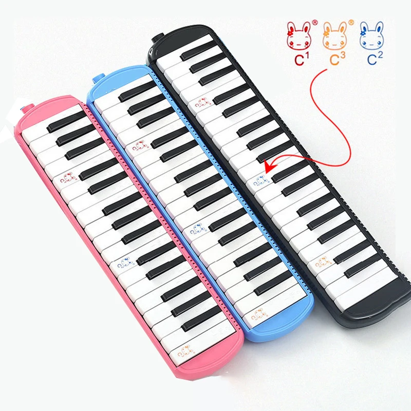 Children's Melodica 37 Keys 32 Key Melodica School Classroom Teaching Melodicas Professional Keyboard Instruments for Beginner