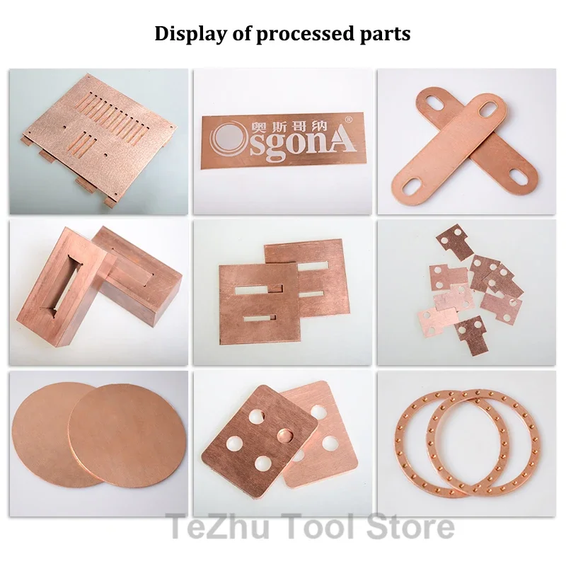 1pc T2 Copper Strip Belt Thick 0.1-1mm Pure Red Copper Ultra-thin Foil Copper Sheet Roll Grounding Conductive Heat Sink