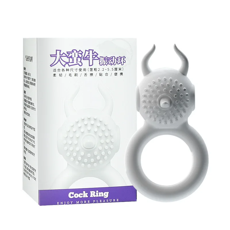 New Vibrating Cock Rings Vibrating Male Delay Ejaculation Clitoris Stimulation Penis Ring Vibrator Sex Toys for Men Adult 18+