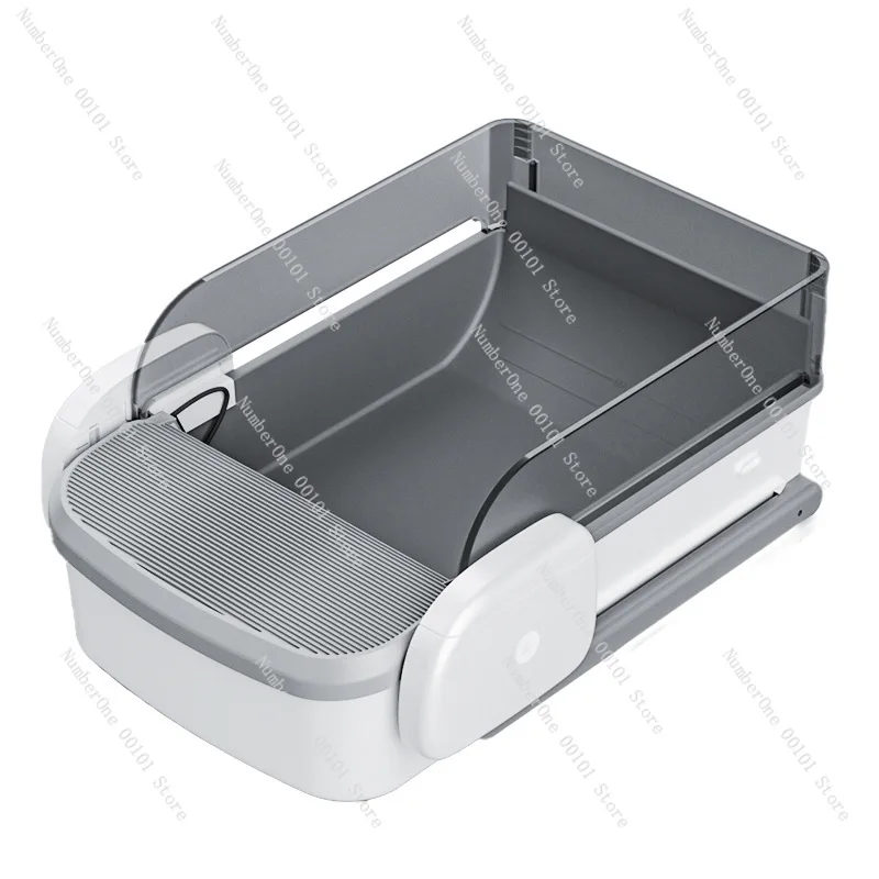 Cat litter box electric cat toilet deodorizing oversized open cat shit shoveling machine fully automatic