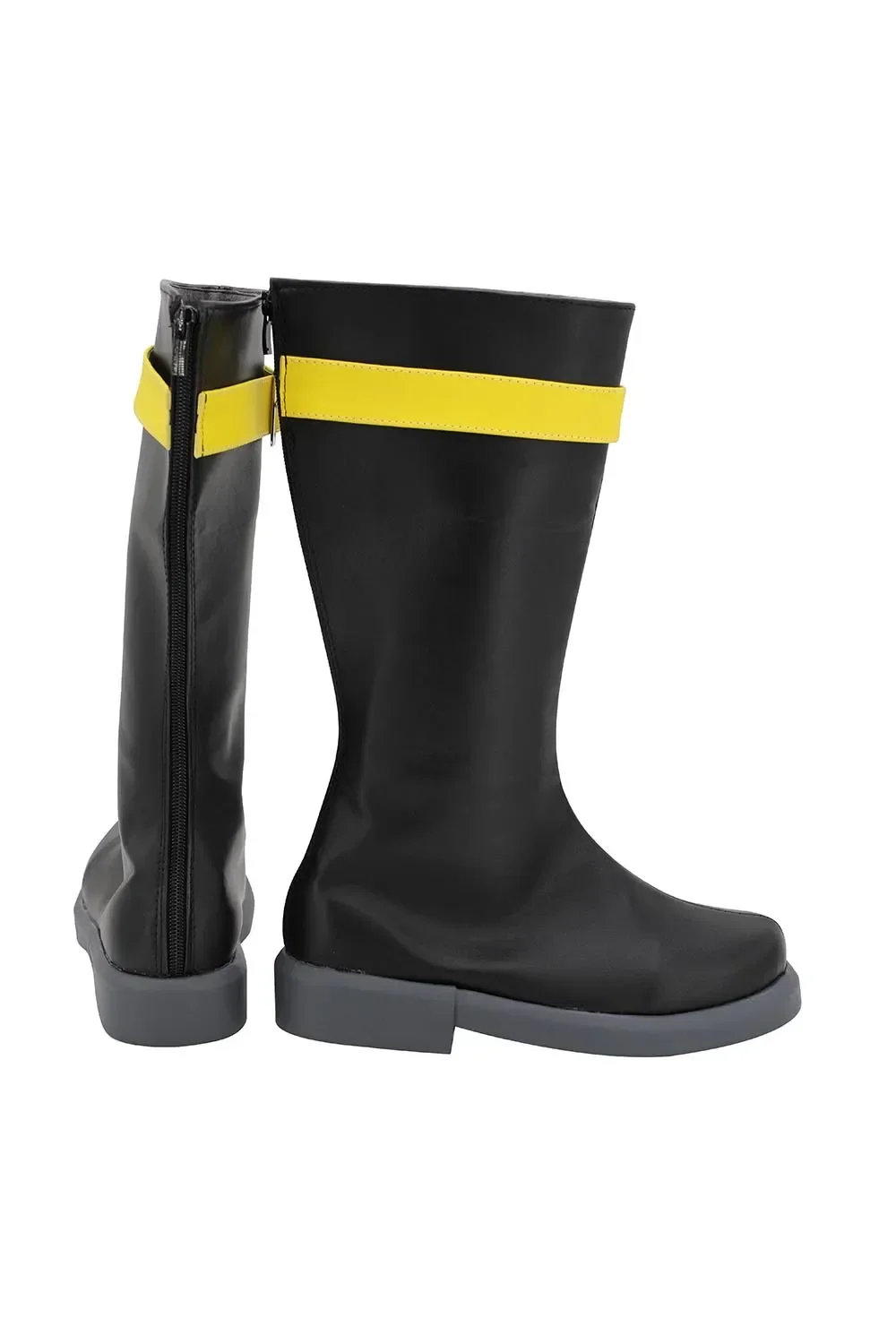 文豪ストレイドッグス中島敦コスプレブーツ黒革の靴カスタムサイズアニメ衣装男性女性