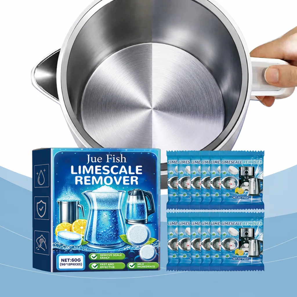 Limescale Cleaning Effervescent Tablets Limescale Efficient Decontamination And Mild Formula Electric Kettle Water Scale Remover