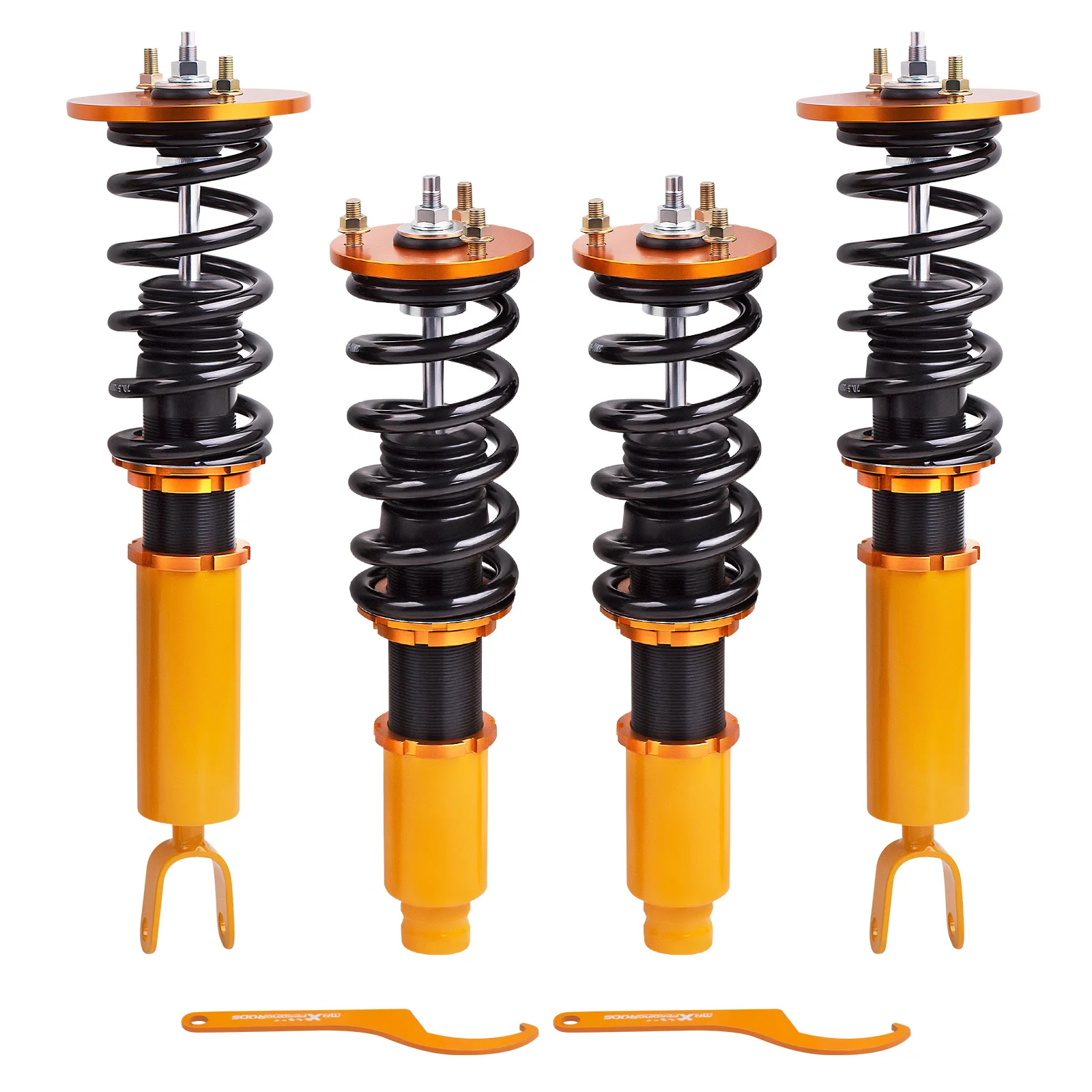 Coilovers Shock Lowering Kit For Honda Accord 1990-1997 Adjustable Height Shock Absorber Front & Rear Coilovers