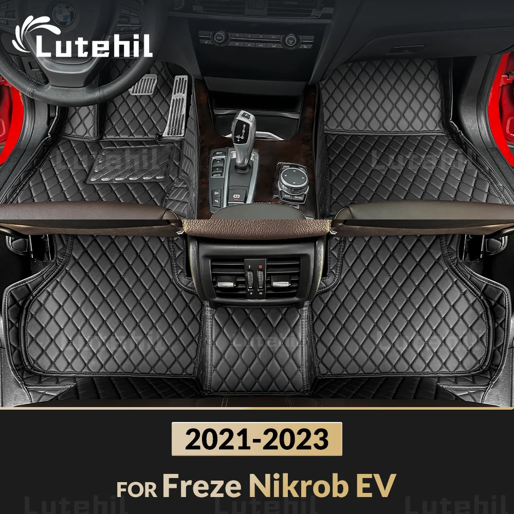 

Custom Car Floor Mats For Freze Nikrob EV 2021 2022 2023 Automobile Carpet Cover Interior Details Accessories Protective Pad Par