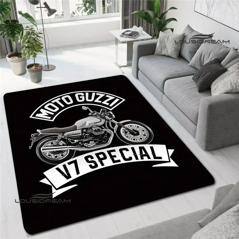 Guzzi motorcycle carpet Yoga mat rugs for bedroom living room decoration anime rug play mats Outdoor  rugs