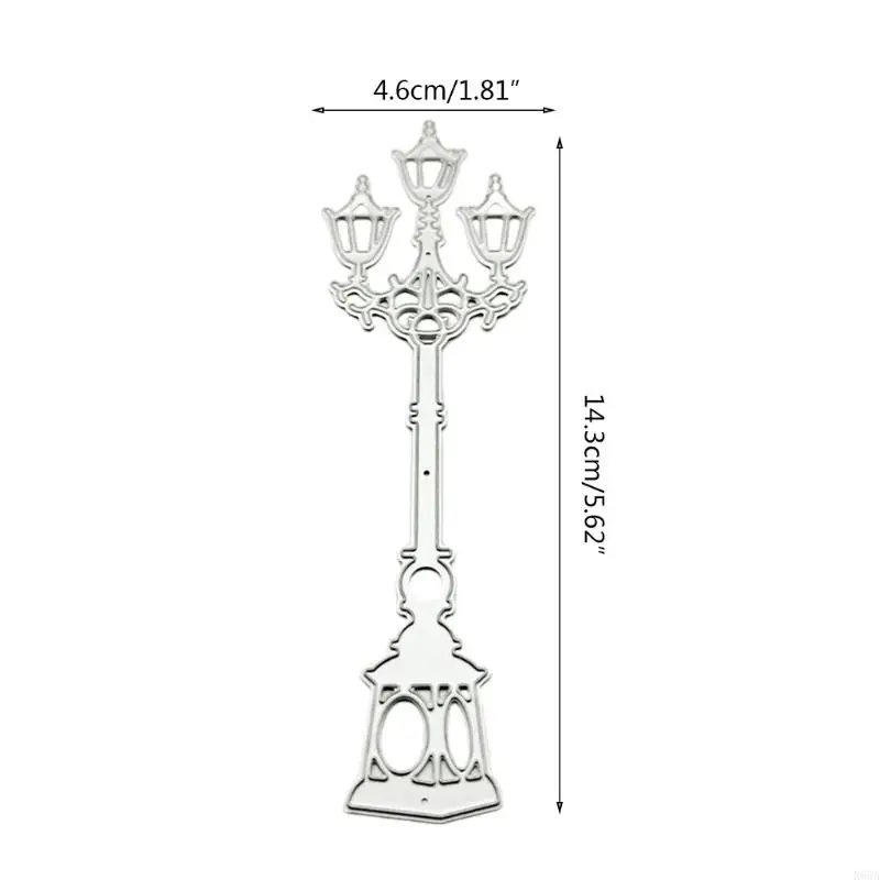 R66a Street Lamp Metal Cutting Dies stencil diy scrapbook قالب بطاقة ورقة ورقة الألبوم