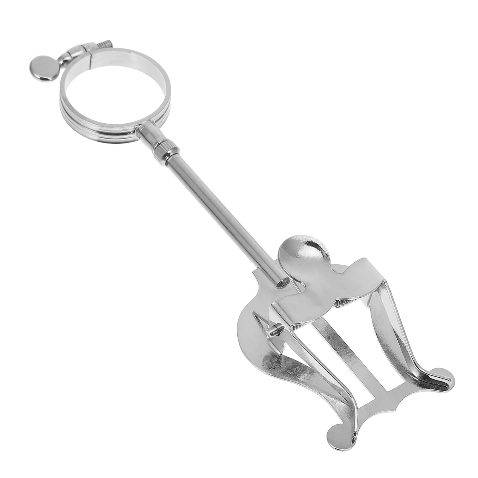 

Clarinet Sheet Music Holder Iron Stand for Band Black Silver Note Clip Portable Music Accessories Score Folder