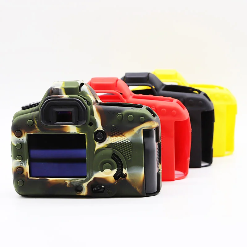 Soft Armor Skin Silicone Rubber Camera Body Cover Case Bag for Canon EOS 5D Mark II 5D2