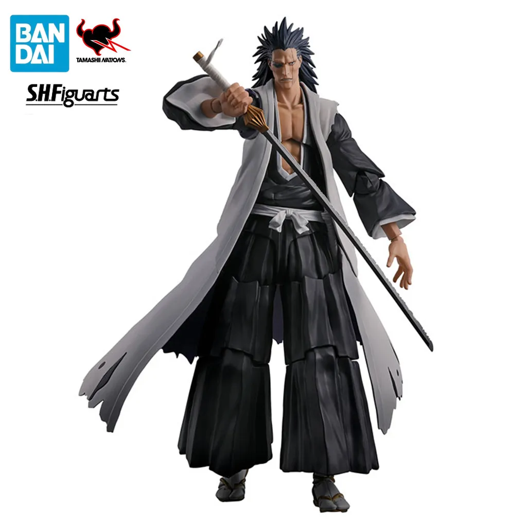 

Original BANDAI Anime S.H.Figuarts Kenpachi Zaraki Bleach Thousand-Year Blood War Figure Toy PVC Model Action Doll Birthday Gift