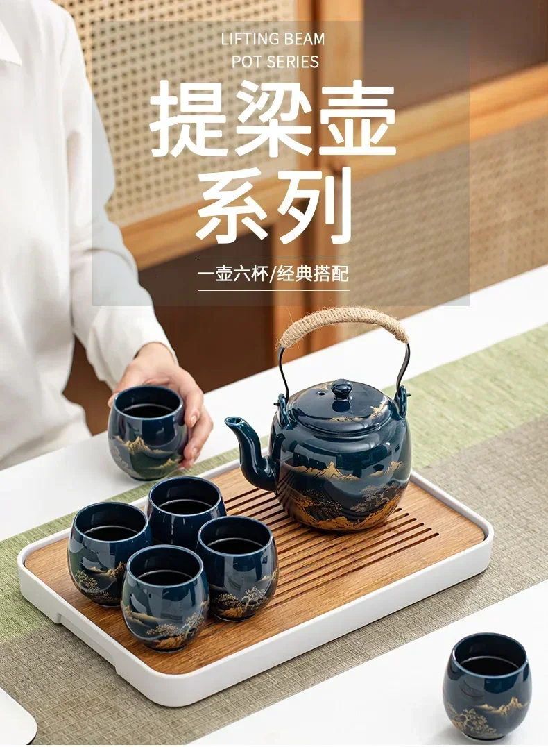Einfache Master-Tasse im japanischen Stil, Keramik-Teeschüssel, Tasse, Haushalt, Jilan, einfache Keramik, große Teetasse, Teeservice für eine einzelne Tasse – Detail 1